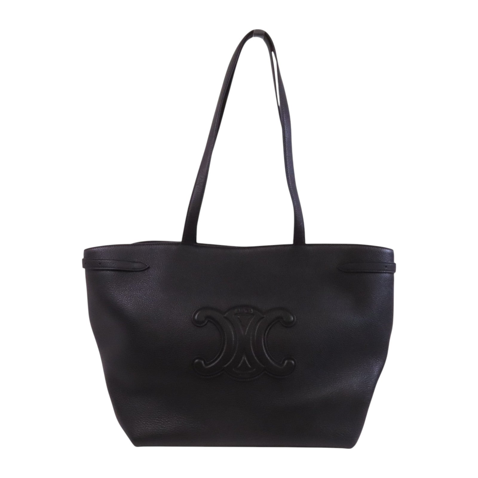 CELINE 牛皮皮革Shoulder Bag金扣肩背袋