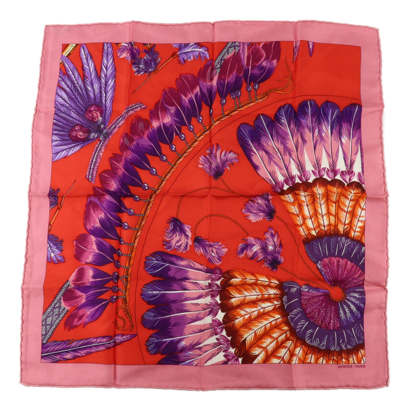 HERMES 絲質Scarf 40x40絲巾
