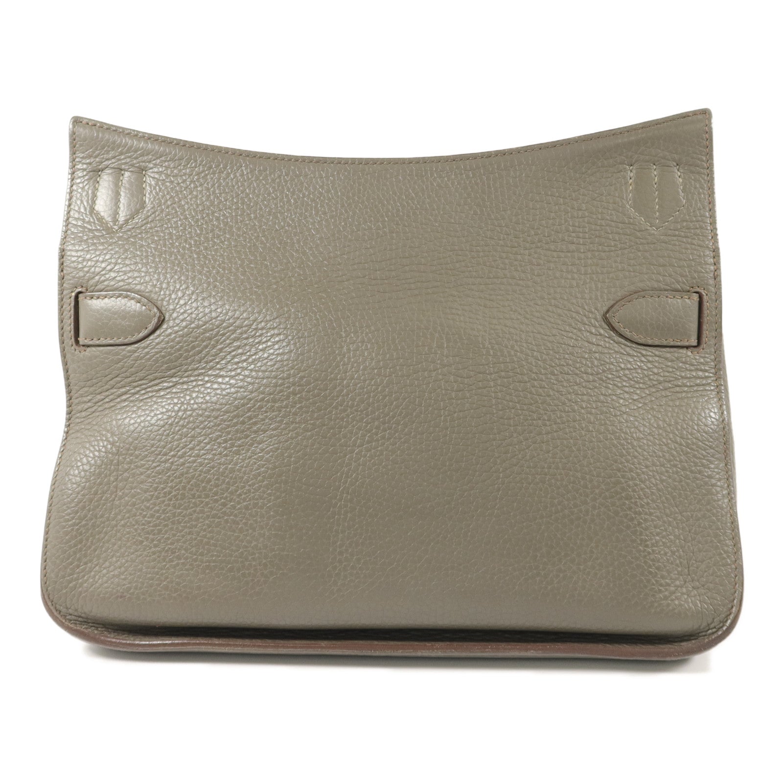 HERMES Clemence皮革Jypsiere 31肩背袋Etain