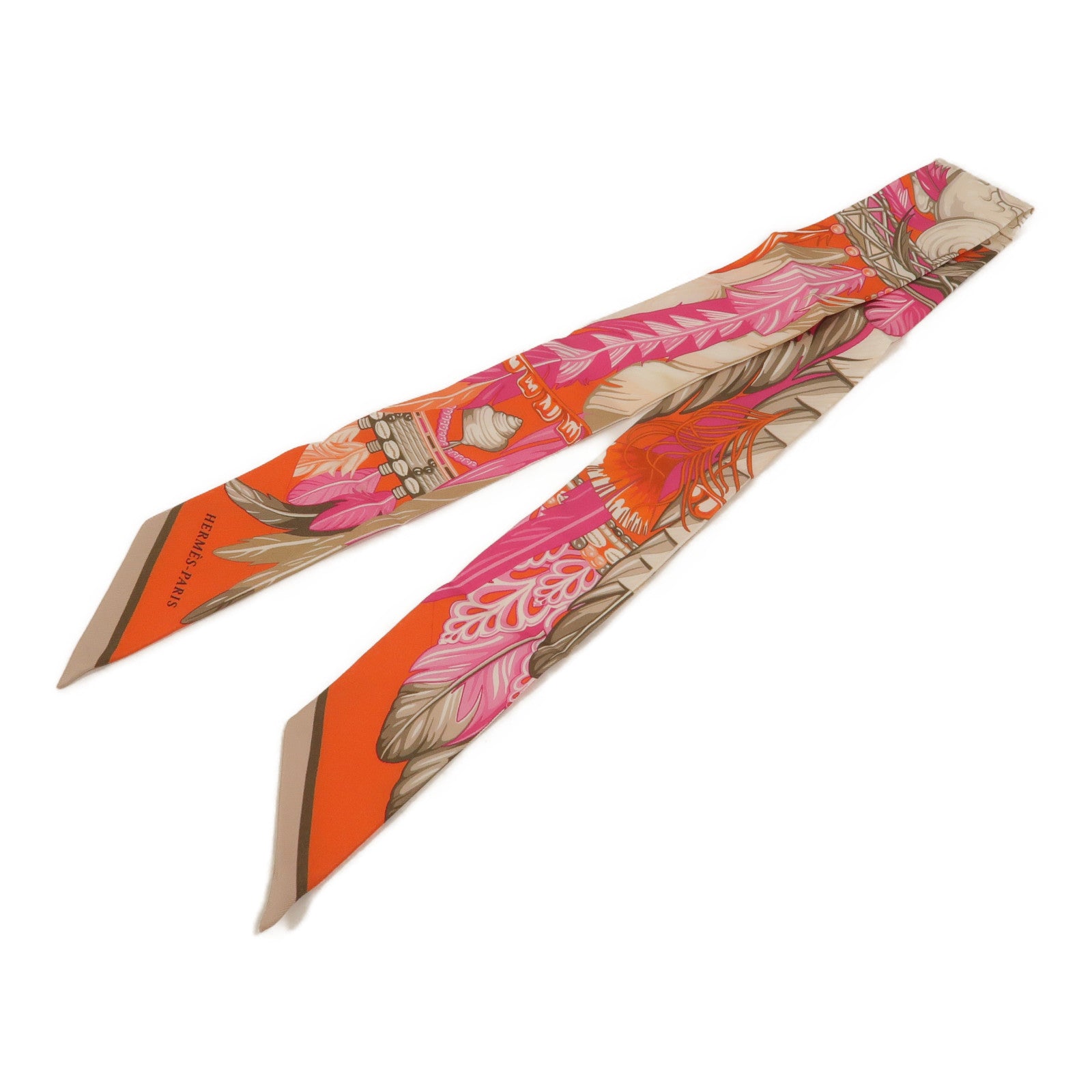 HERMES 絲質Twilly絲巾