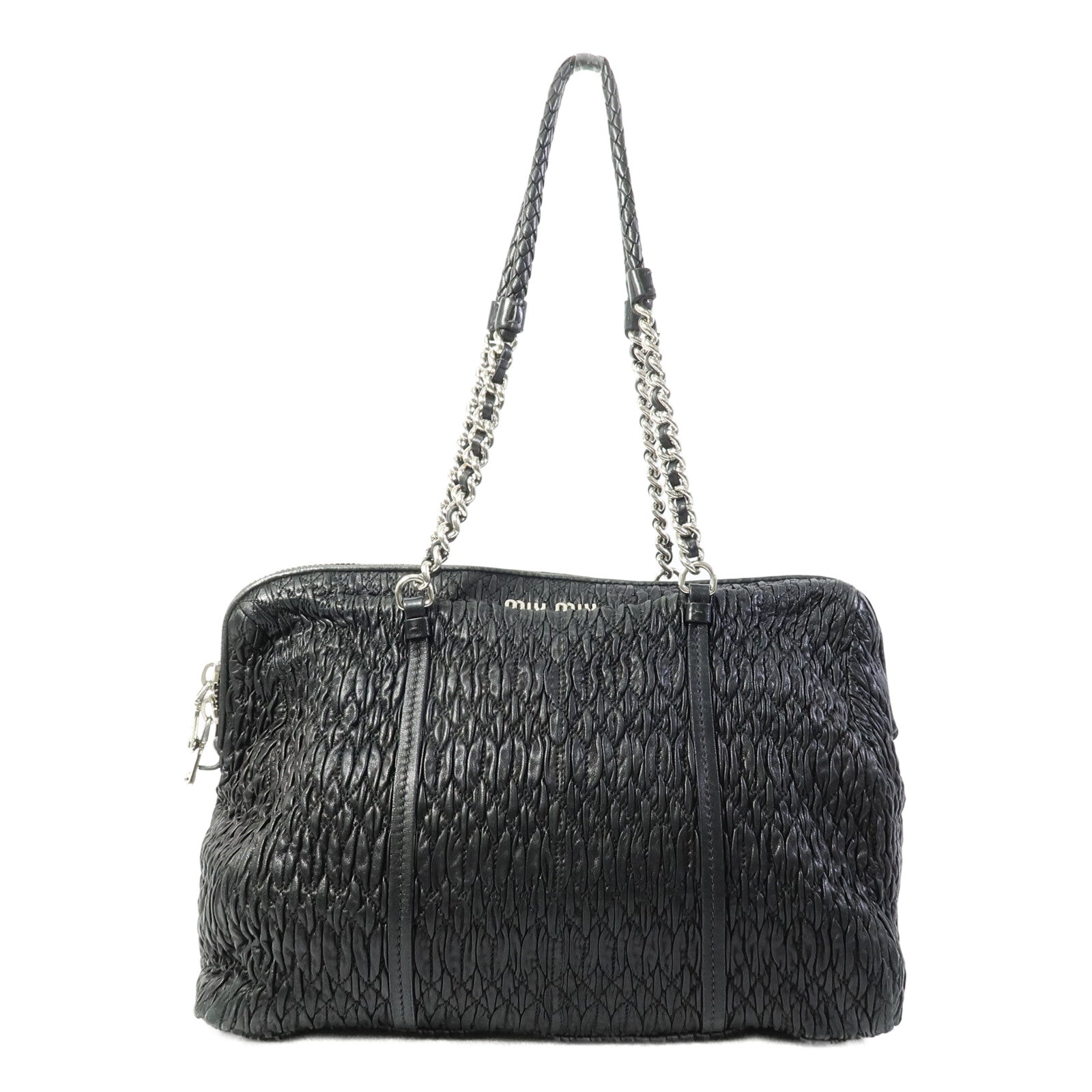 Miu Miu 羊皮皮革Shoulder Bag肩背袋