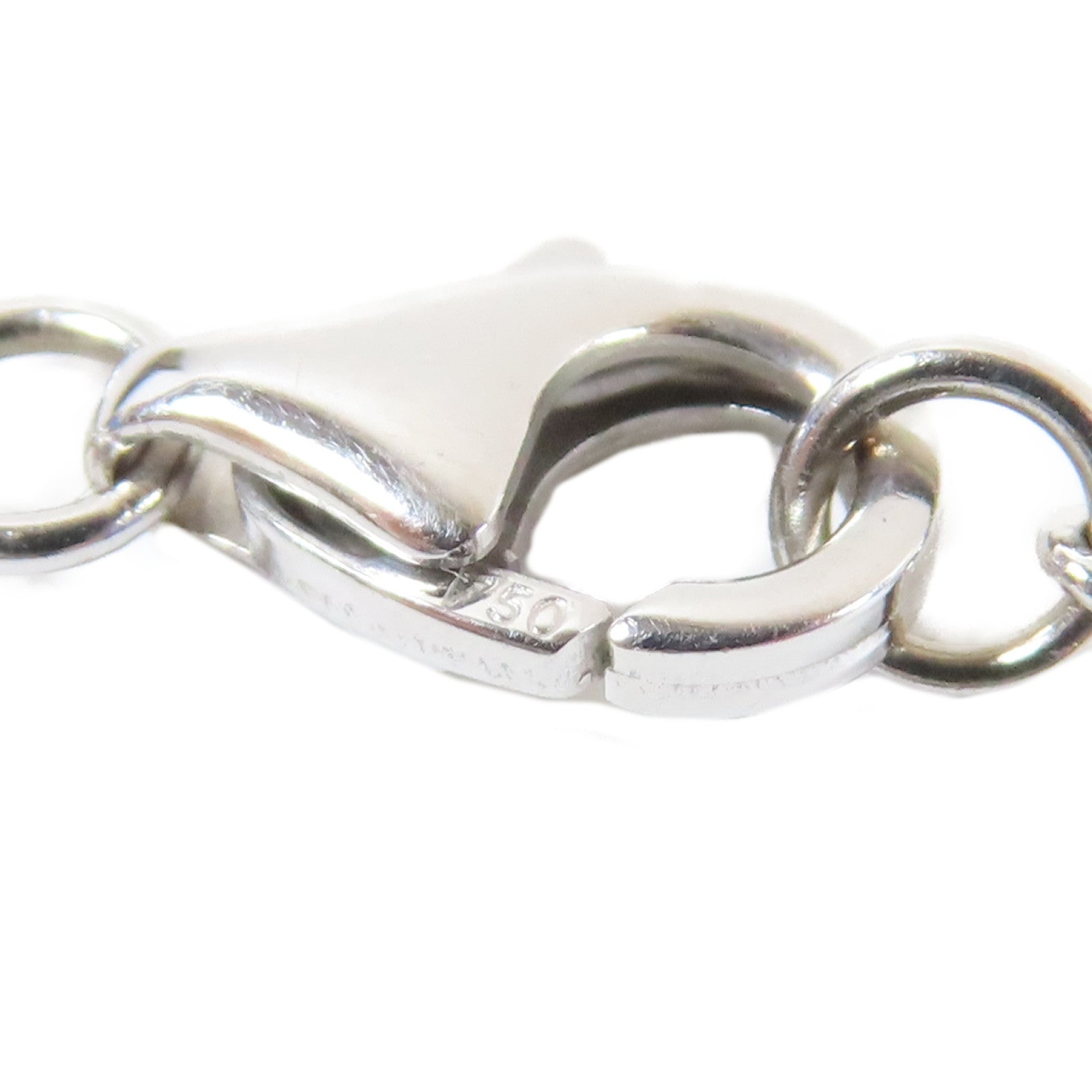 CARTIER 【激減優惠】18K白金Baby Love Necklace項鍊#42cm