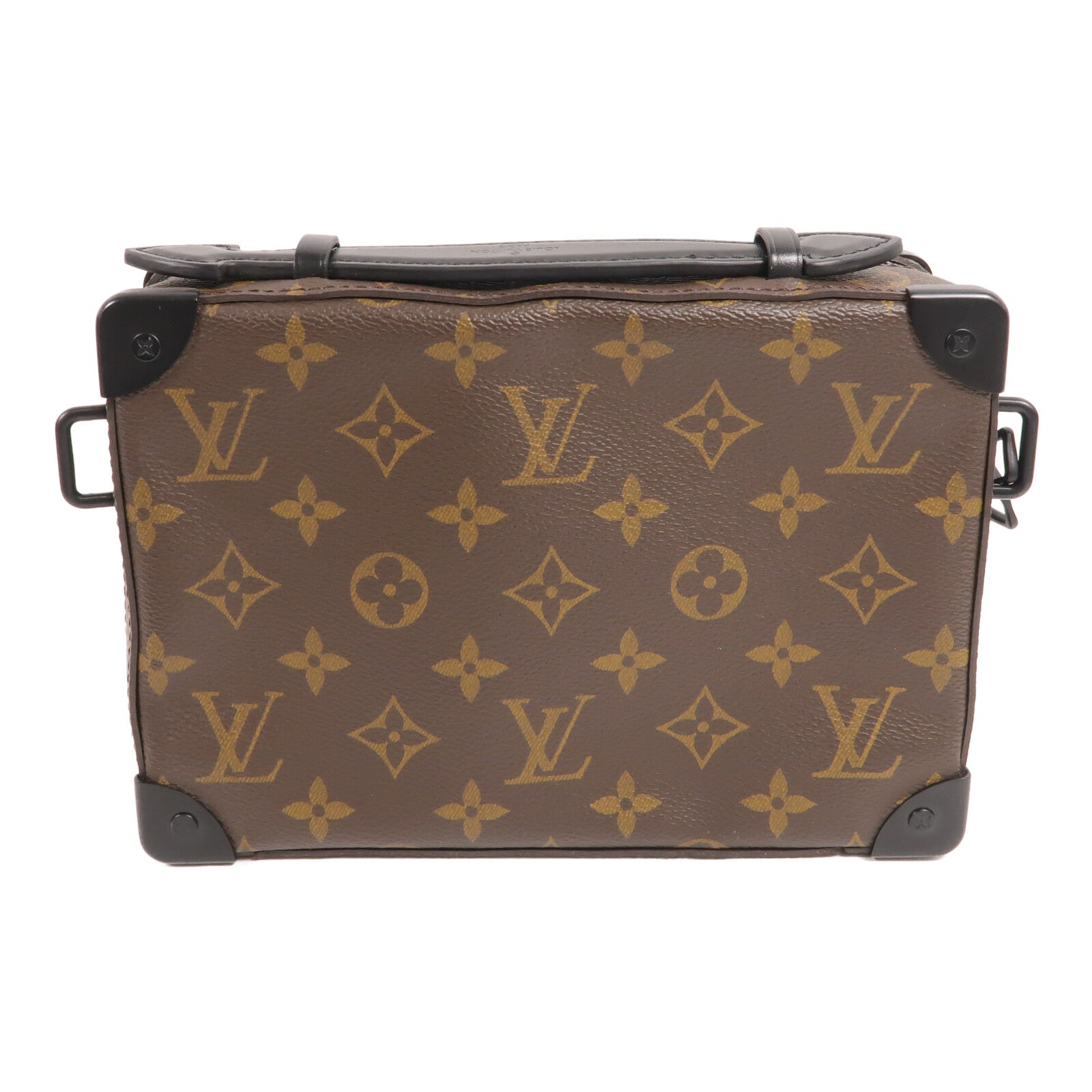 LOUIS VUITTON Monogram Macassar Handle Soft Truck手挽肩背兩用袋