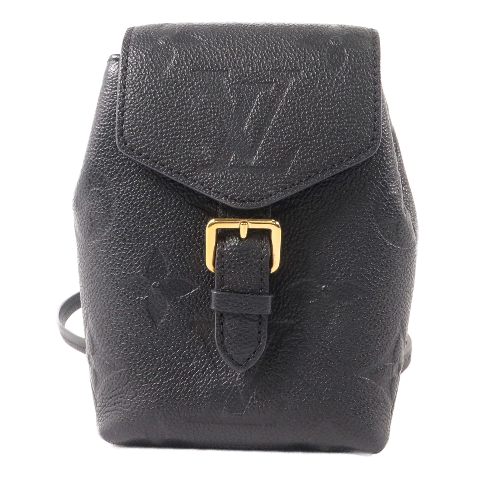 LOUIS VUITTON Monogram Empreinte Tiny Backpack金扣背包