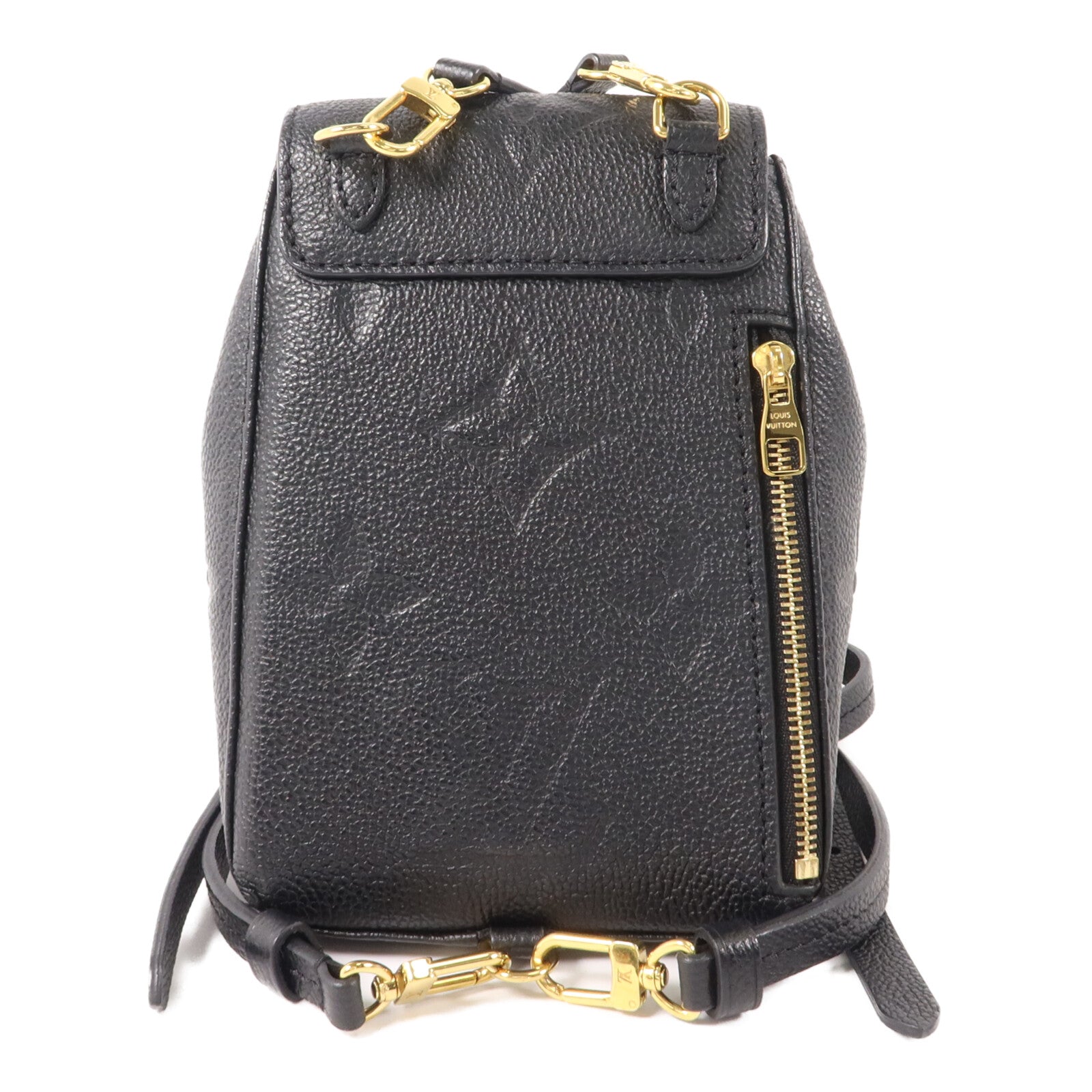 LOUIS VUITTON Monogram Empreinte Tiny Backpack金扣背包