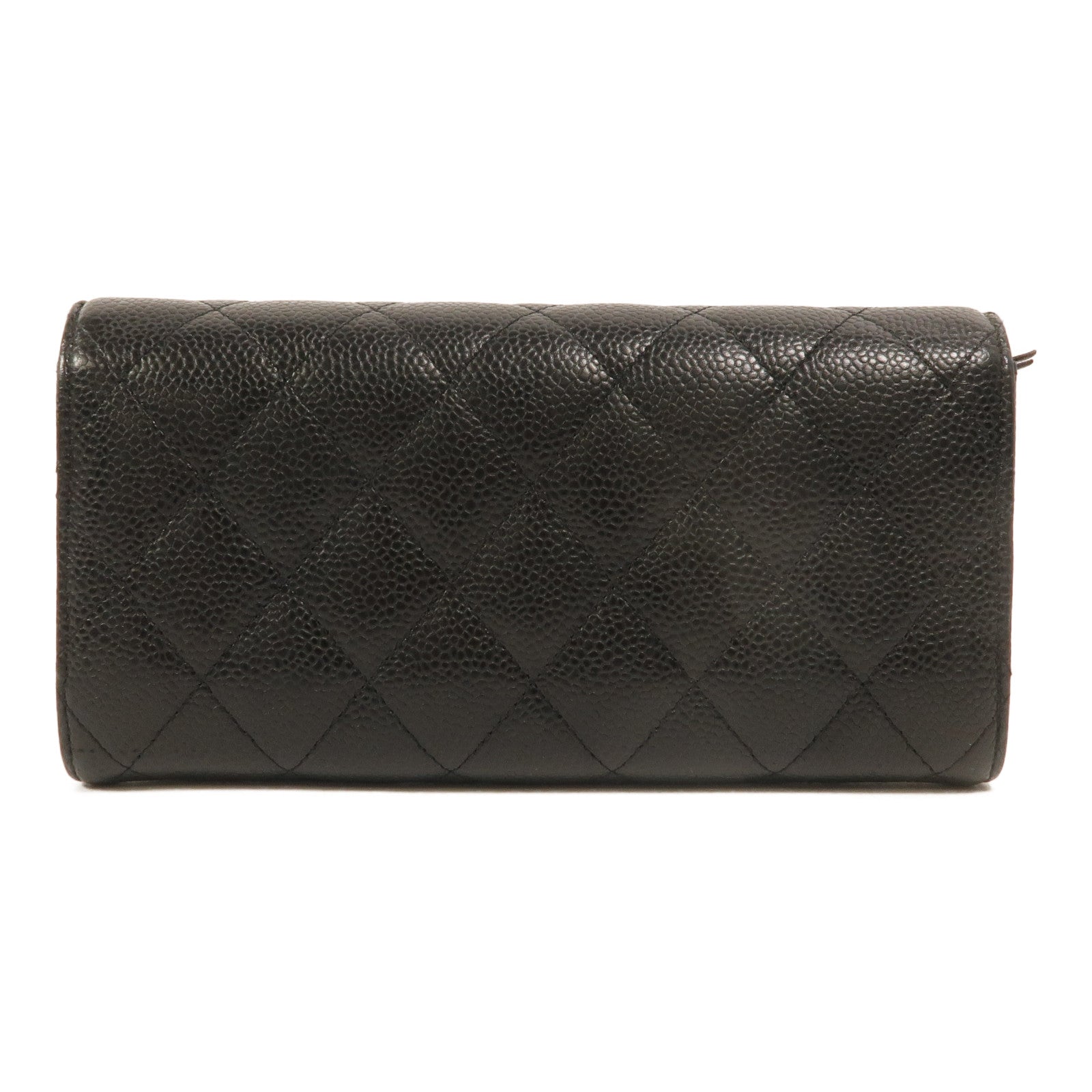 CHANEL 牛皮皮革Classic Long Flap Wallet長錢包