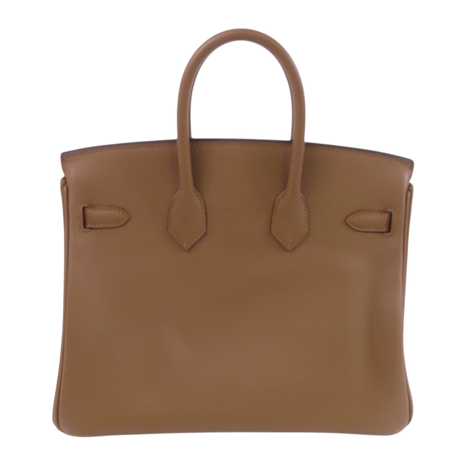 HERMES 【激減優惠】Swift皮革Birkin 25銀扣手挽袋