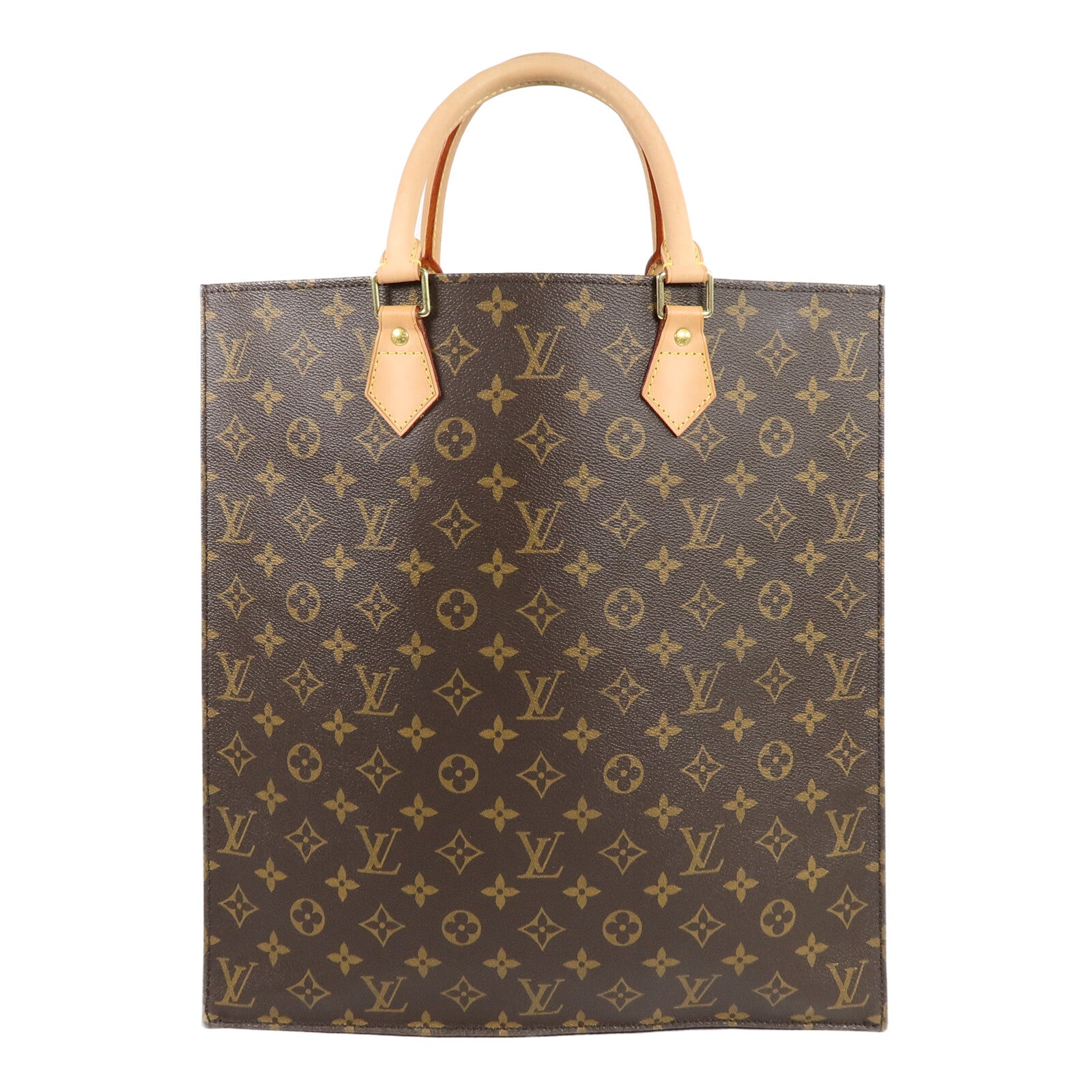 LOUIS VUITTON Monogram Sac Plat手挽袋
