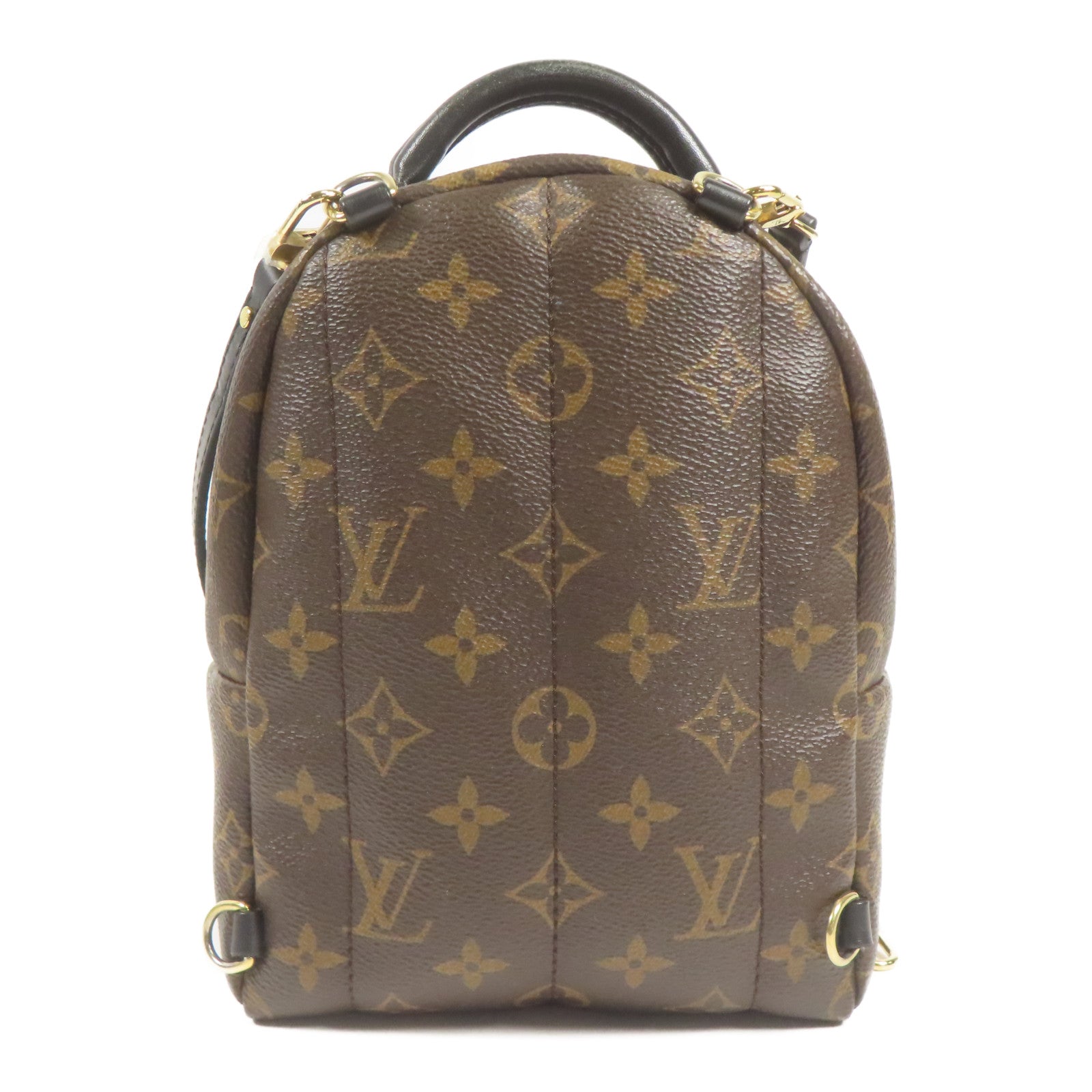 LOUIS VUITTON LV GHW Palm Spring Mini Backpack Monogram M44873 Brown