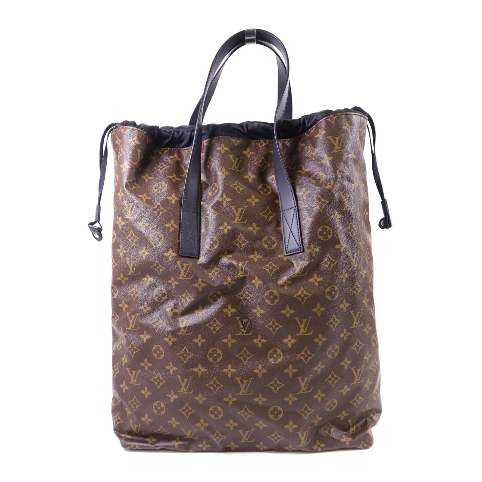 LOUIS VUITTON Monogram Macassar LV X Fragment Cabas Light Tote Bag銀扣手挽袋