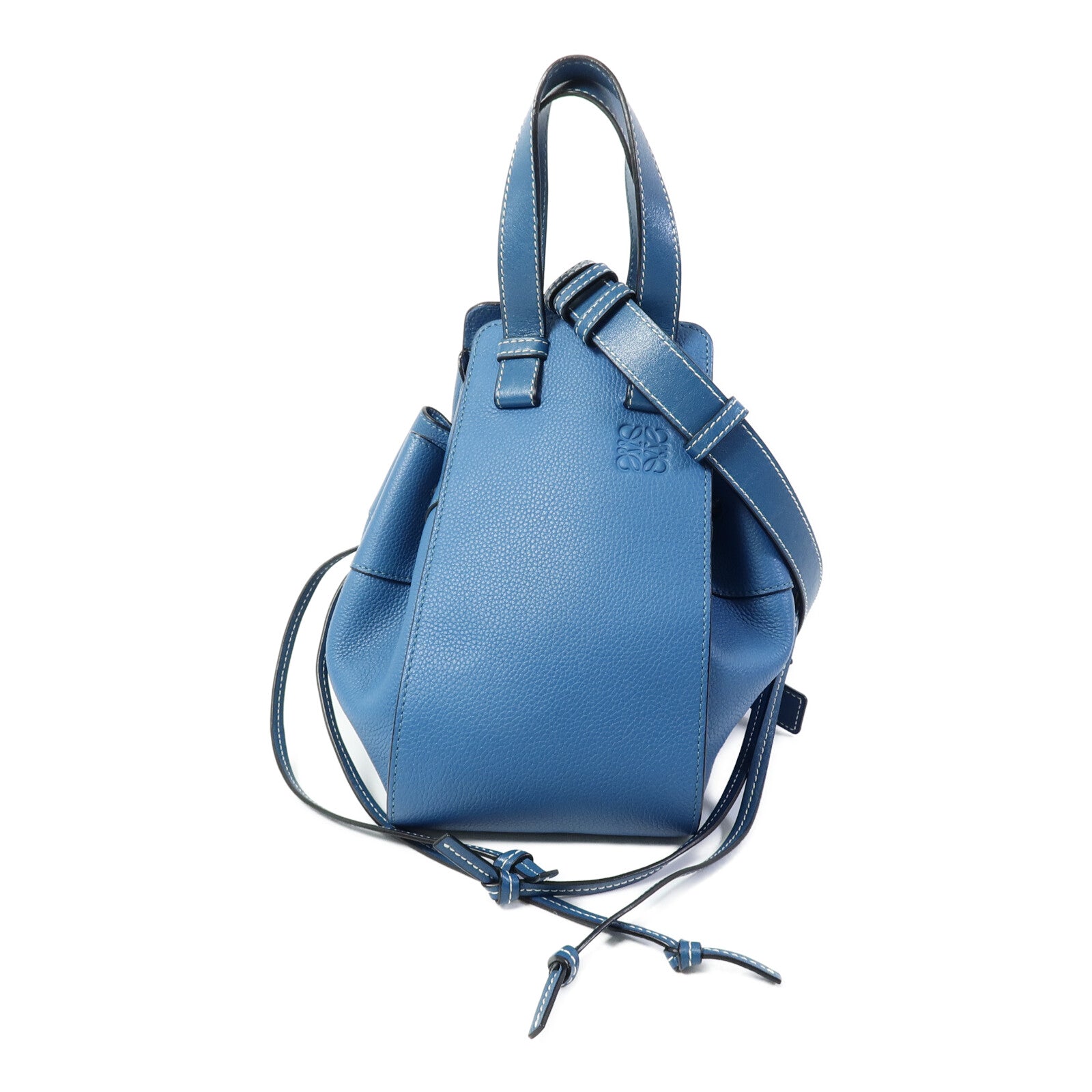 LOEWE 牛皮皮革Hammock Small手挽肩背兩用袋