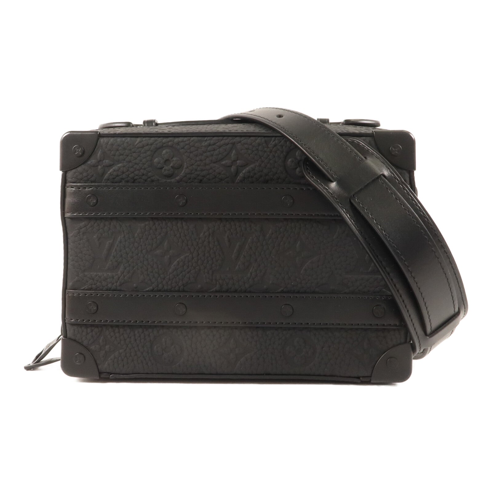 LOUIS VUITTON Monogram Taurillon Handle Soft Trunk肩背袋