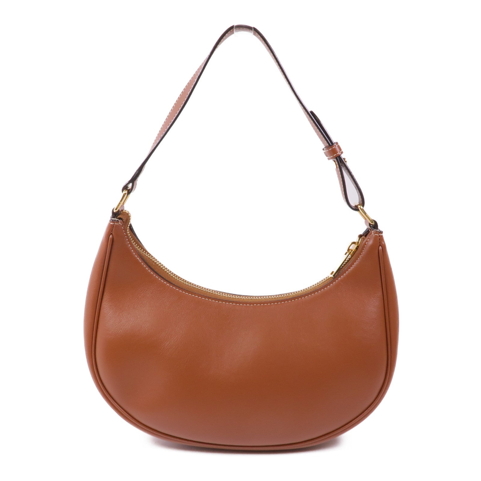 CELINE 牛皮皮革Ava金扣肩背袋