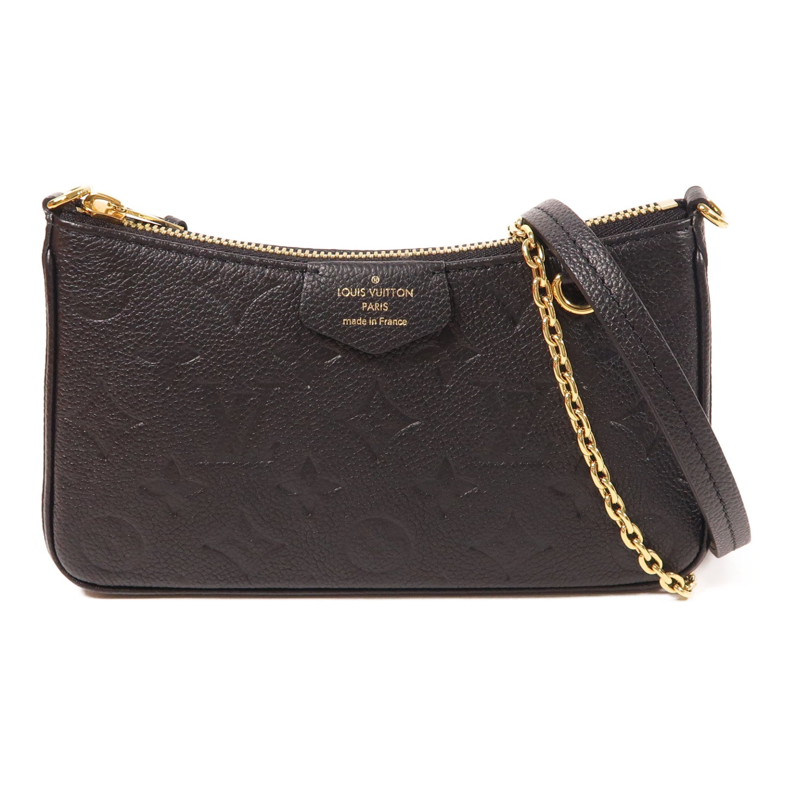 LOUIS VUITTON LV GHW Easy Pouch On Strap 2 Way Shoulder Bag M80349 Empreinte