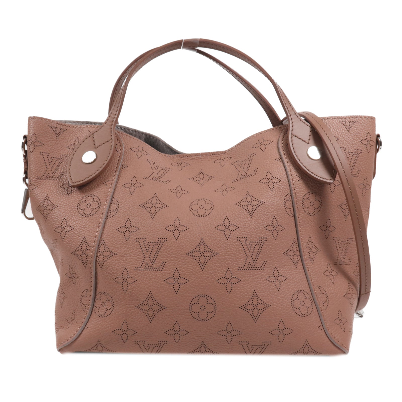 LOUIS VUITTON Monogram Mahina Hina PM銀扣手挽肩背兩用袋