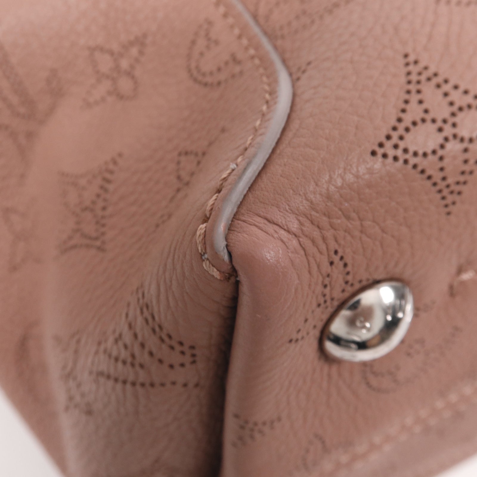 LOUIS VUITTON Monogram Mahina Hina PM銀扣手挽肩背兩用袋