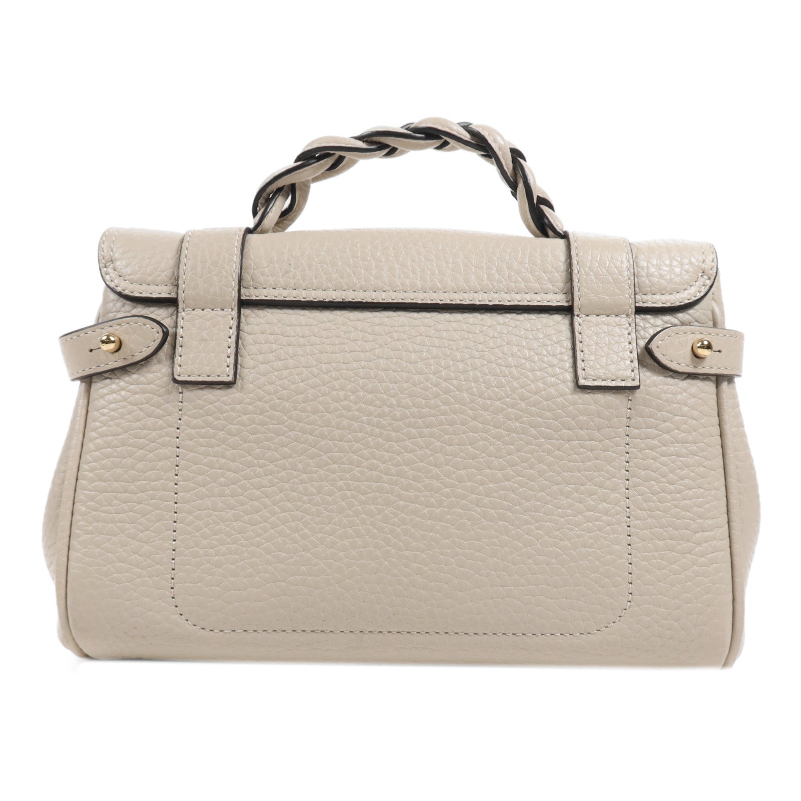 MULBERRY 牛皮皮革2 Way Bag金扣手挽肩背兩用袋