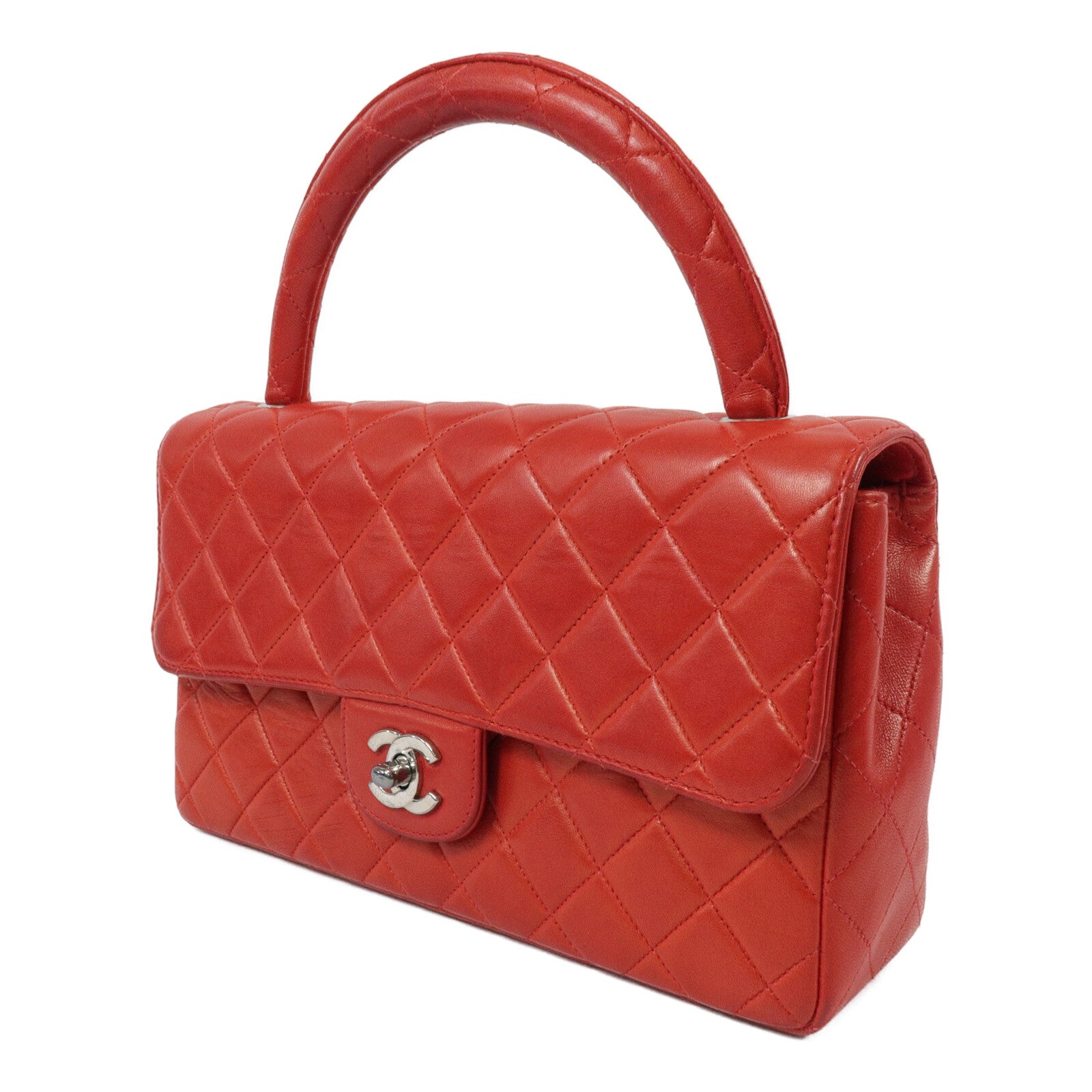 CHANEL 羊皮皮革Vintage Hand Bag手挽袋