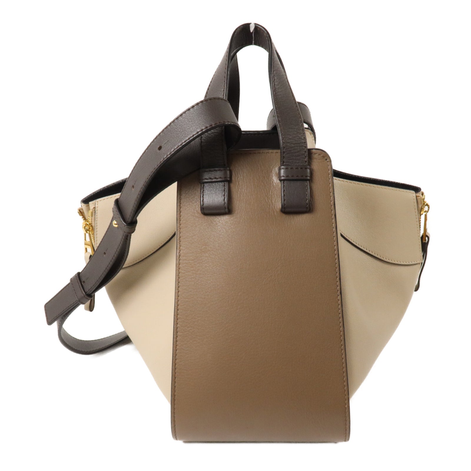 LOEWE 牛皮皮革Hammock Medium手挽肩背兩用袋