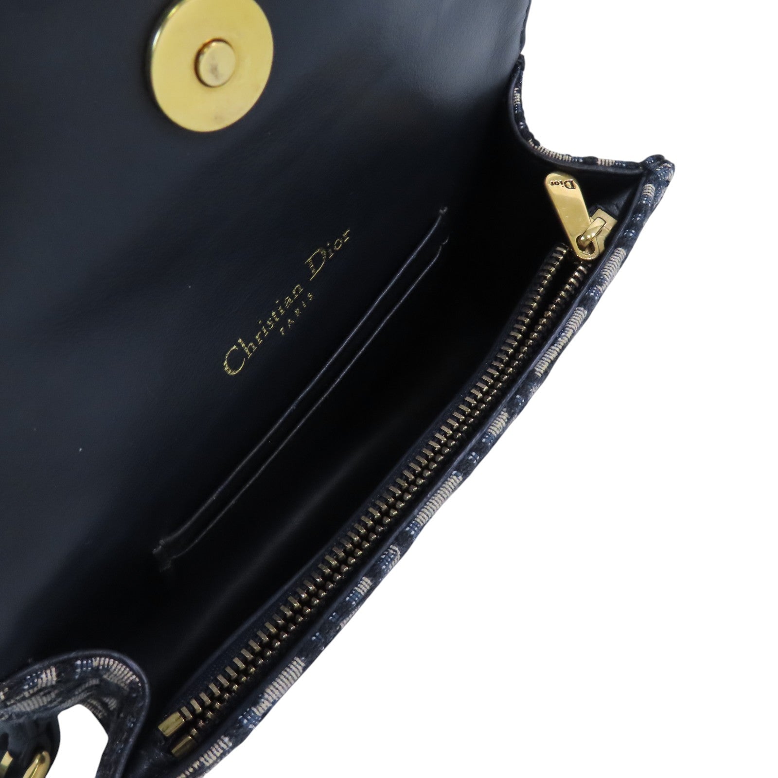 Dior Oblique帆布Saddle Waist Bag金扣腰包