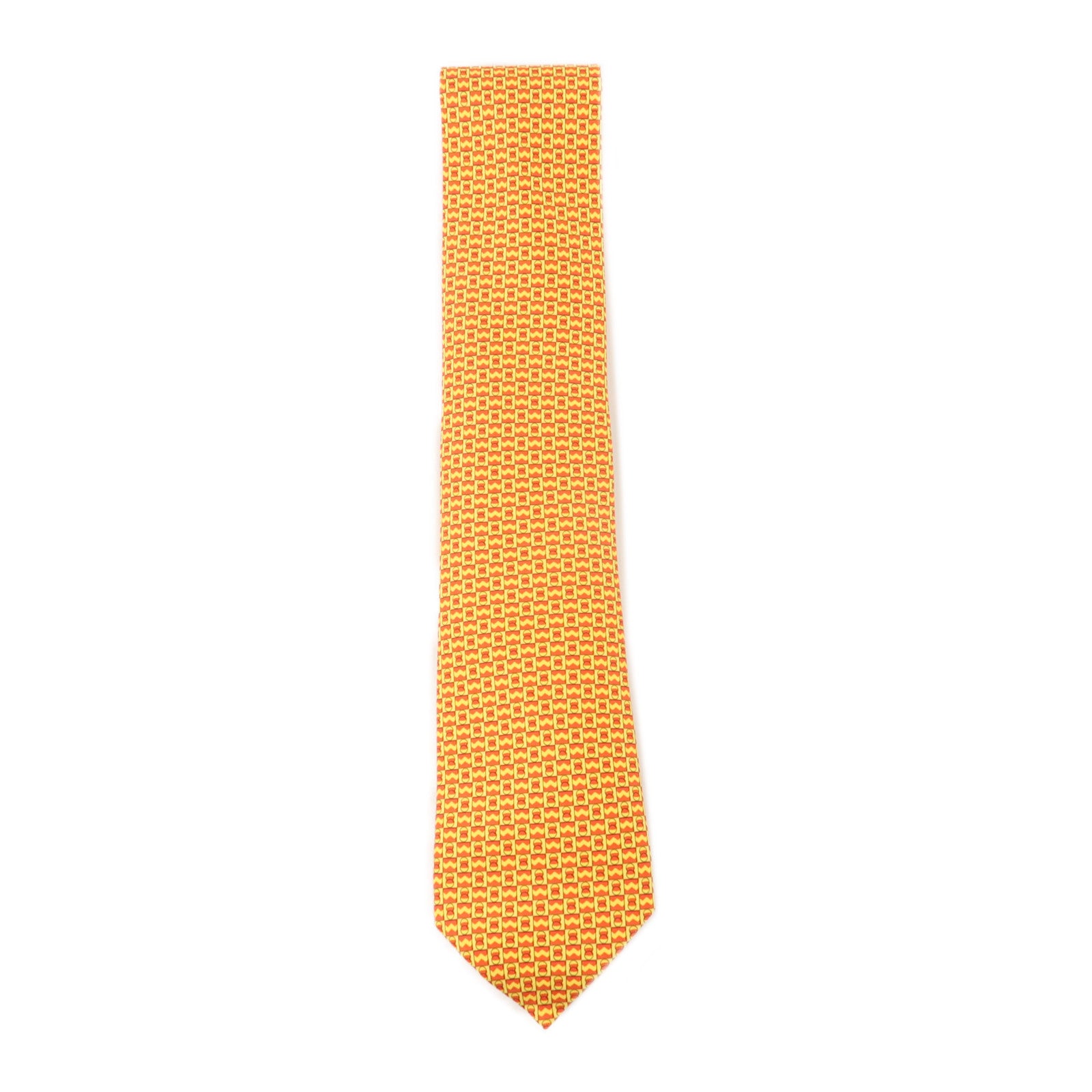 HERMES 絲質Necktie領帶