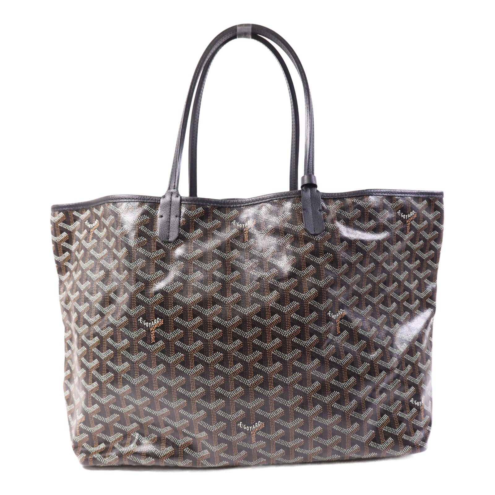 GOYARD 塗層帆布Saint Louis PM銀扣肩背袋