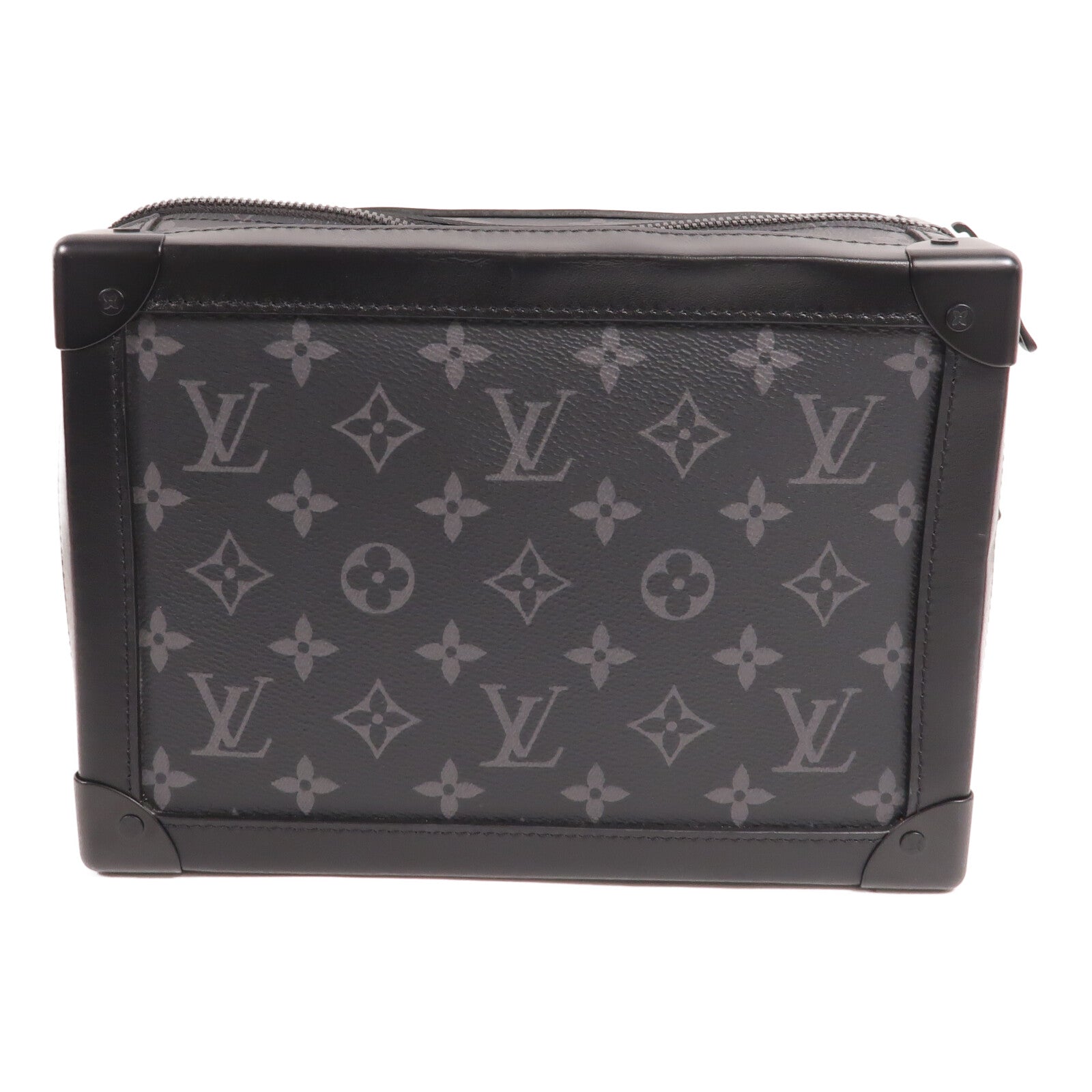 LOUIS VUITTON Monogram Eclipse Soft Trunk肩背袋