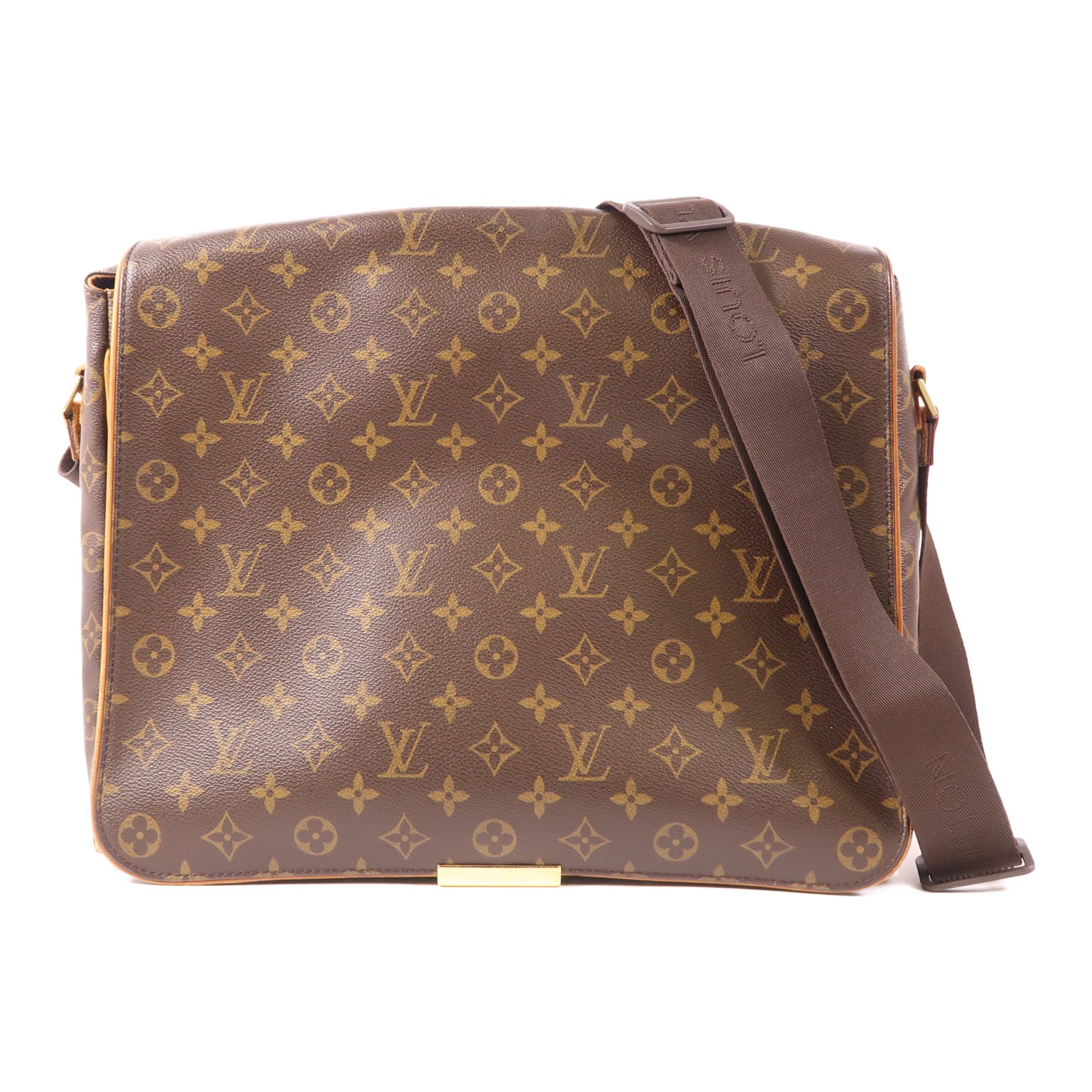 LOUIS VUITTON LV GHW Abbesses Shoulder Bag M45257 Monogram Brown