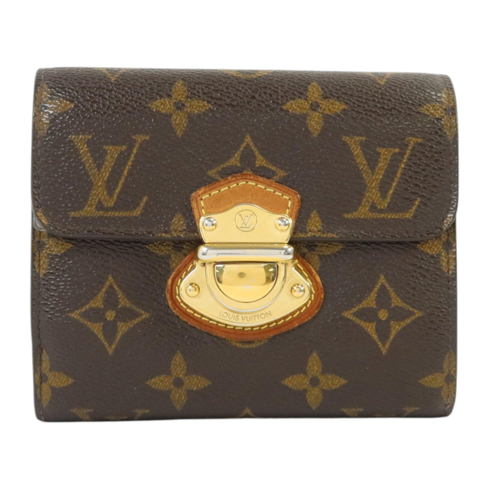 LOUIS VUITTON 【激減優惠】Monogram Joey Wallet金扣錢包
