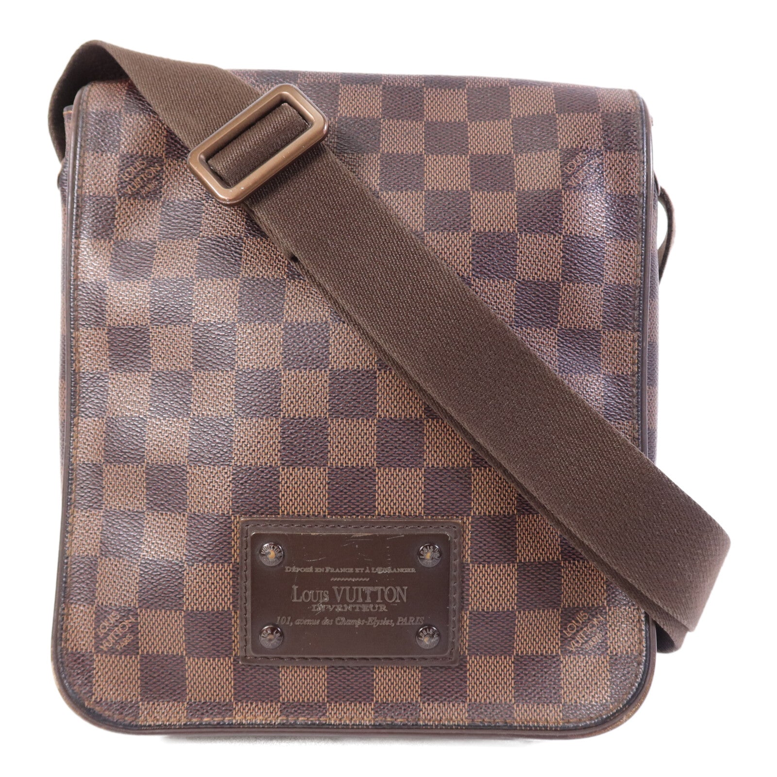 LOUIS VUITTON Damier Brooklyn PM肩背袋