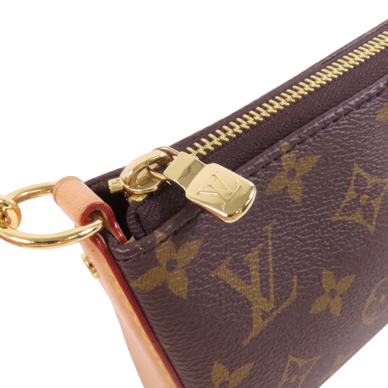 LOUIS VUITTON Monogram Pochette Tirette