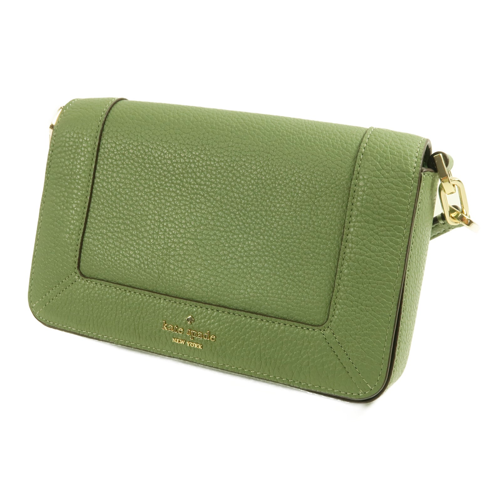 Kate Spade 牛皮皮革Shoulder Bag金扣肩背袋