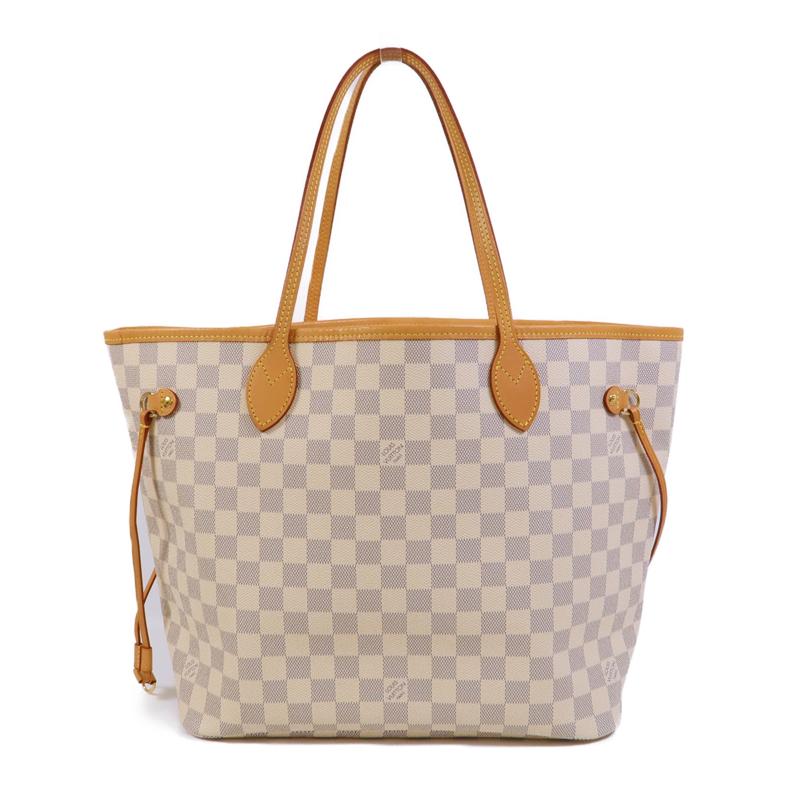 LOUIS VUITTON Damier Azur Neverfull MM肩背袋