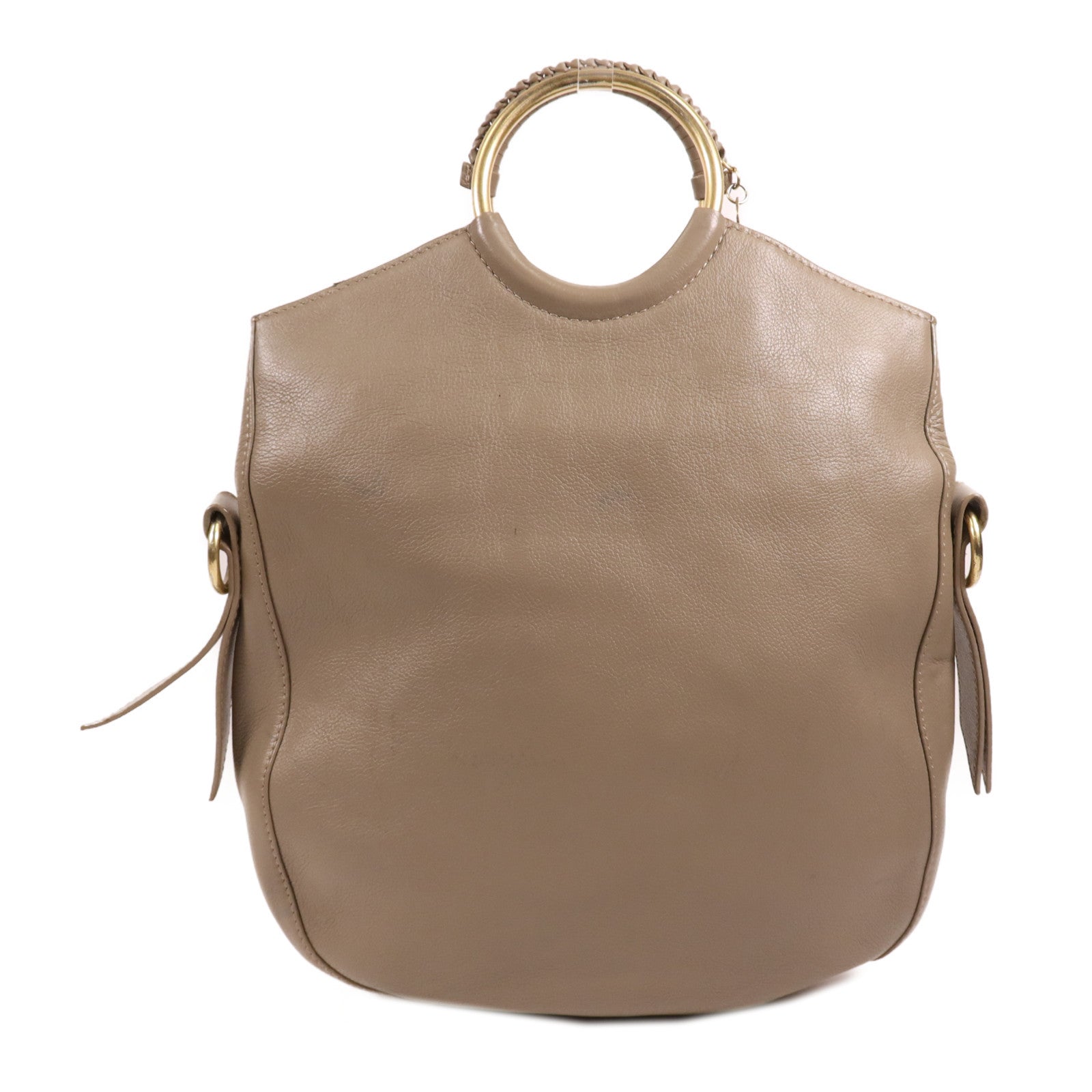 SEE BY CHLOE 【激減優惠】牛皮皮革Shoulder Bag金扣手挽肩背兩用袋