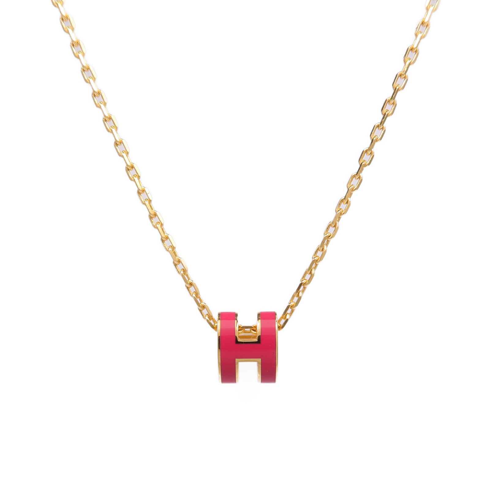 HERMES 金屬Mini Pop H項鍊