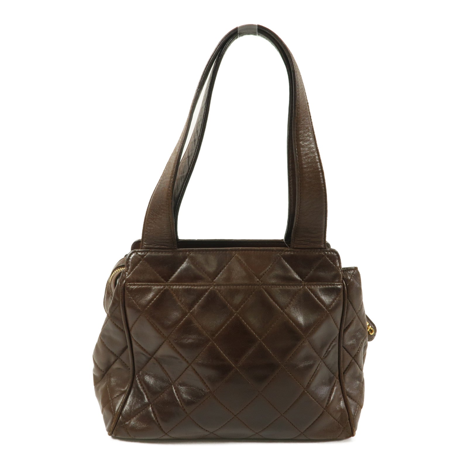 CHANEL 羊皮皮革Vintage Hand Bag手挽袋