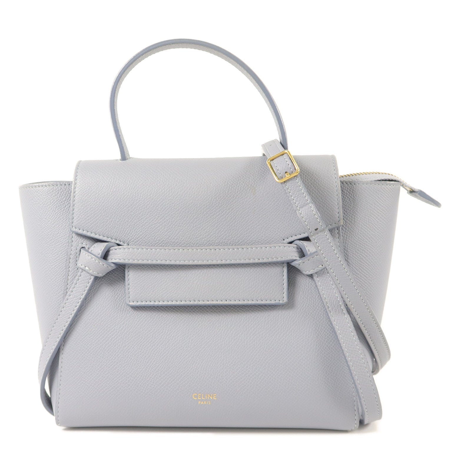 CELINE 牛皮皮革Nano Belt手挽肩背兩用袋