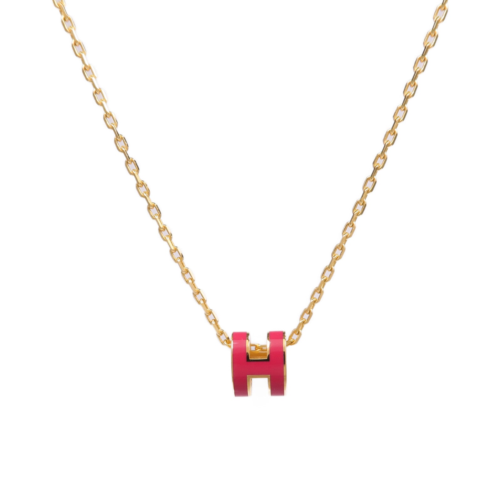 HERMES 金屬Mini Pop H項鍊