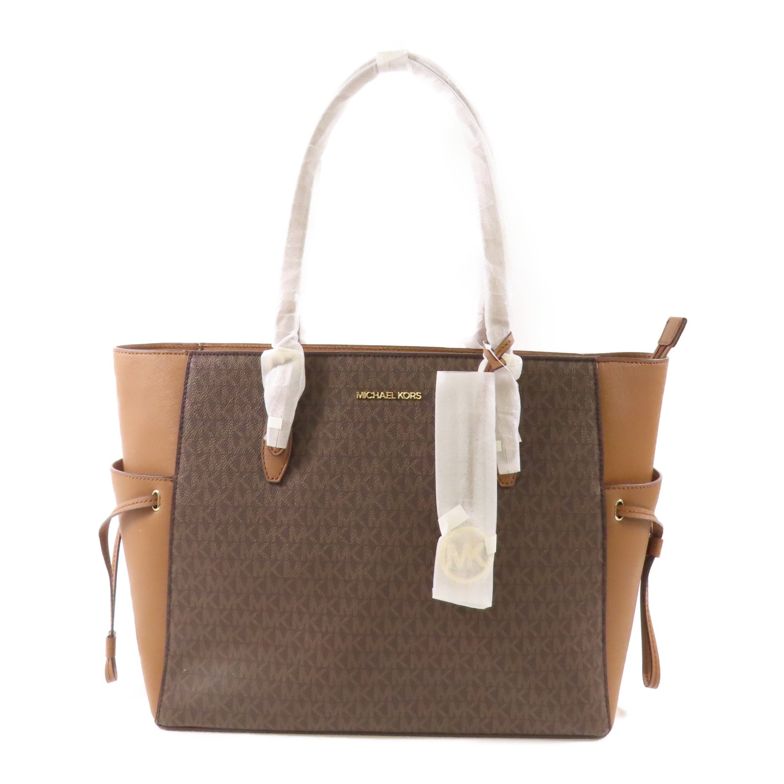 Michael Kors 牛皮皮革Tote Bag金扣手挽袋