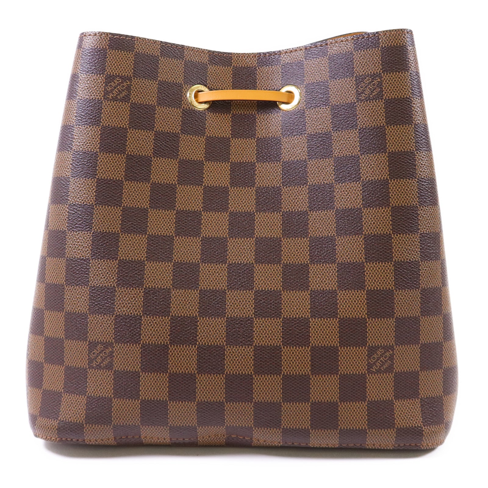 LOUIS VUITTON Damier NeoNoe金扣肩背袋