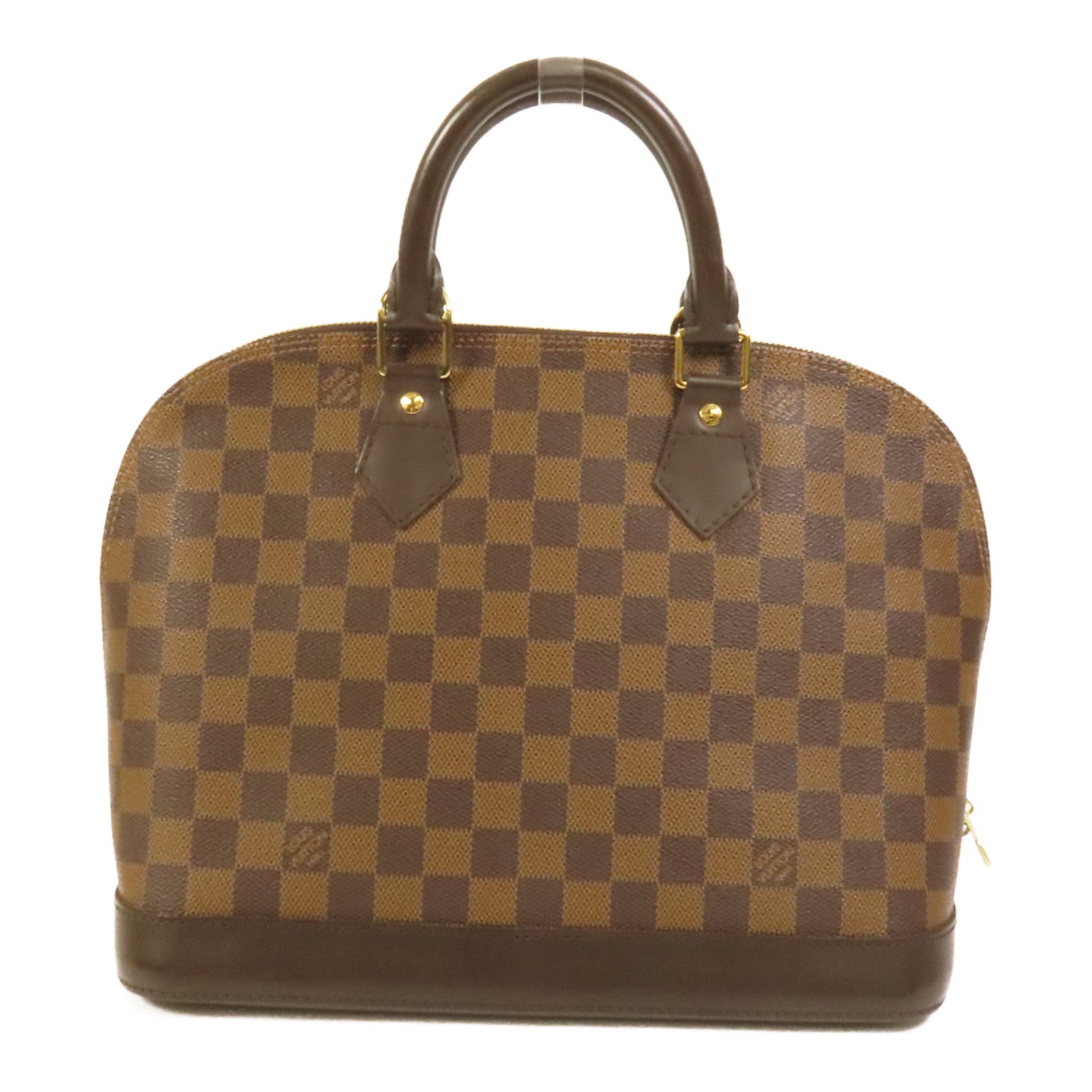 LOUIS VUITTON Damier Alma金扣手挽袋