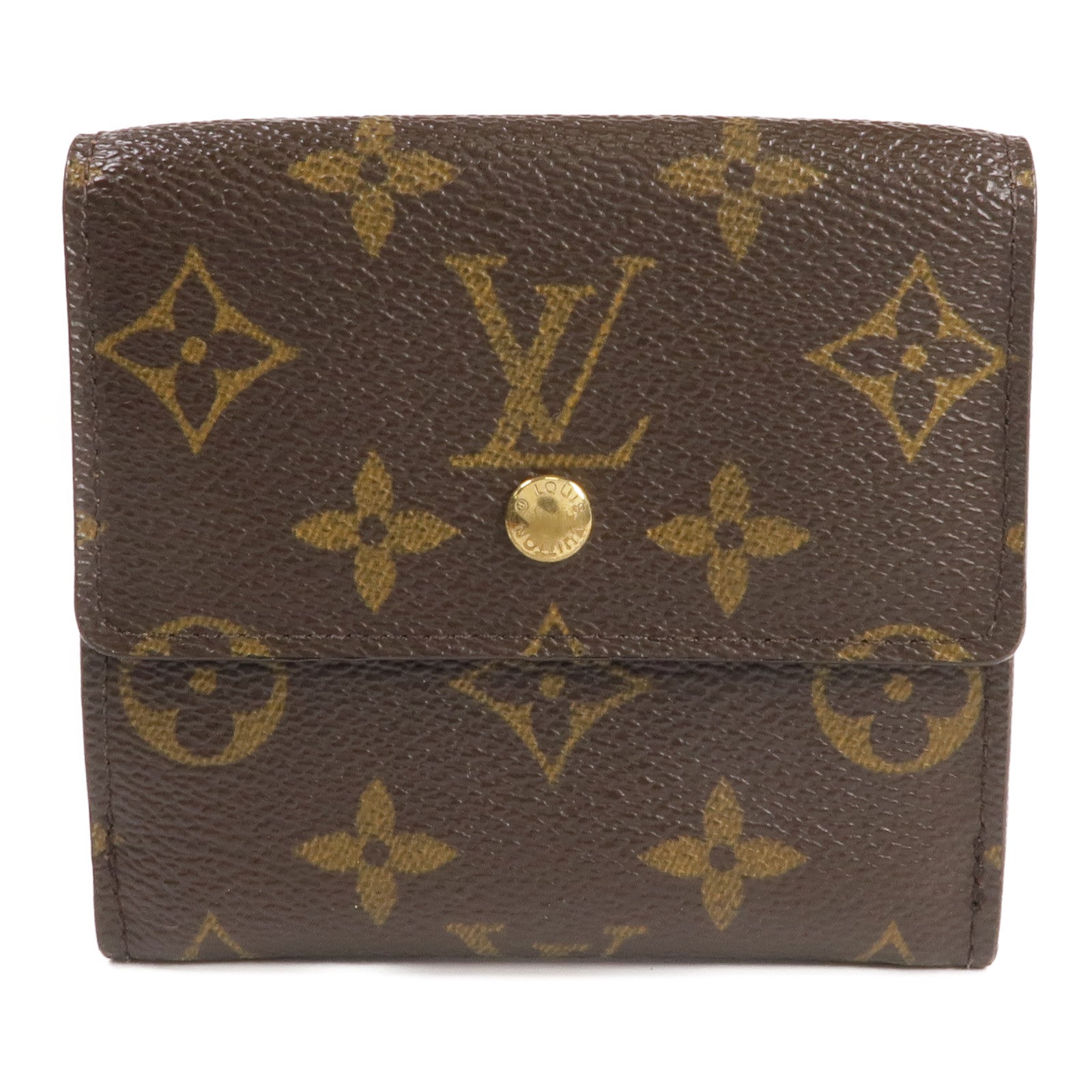 LOUIS VUITTON 【激減優惠】Monogram Wallet金扣錢包