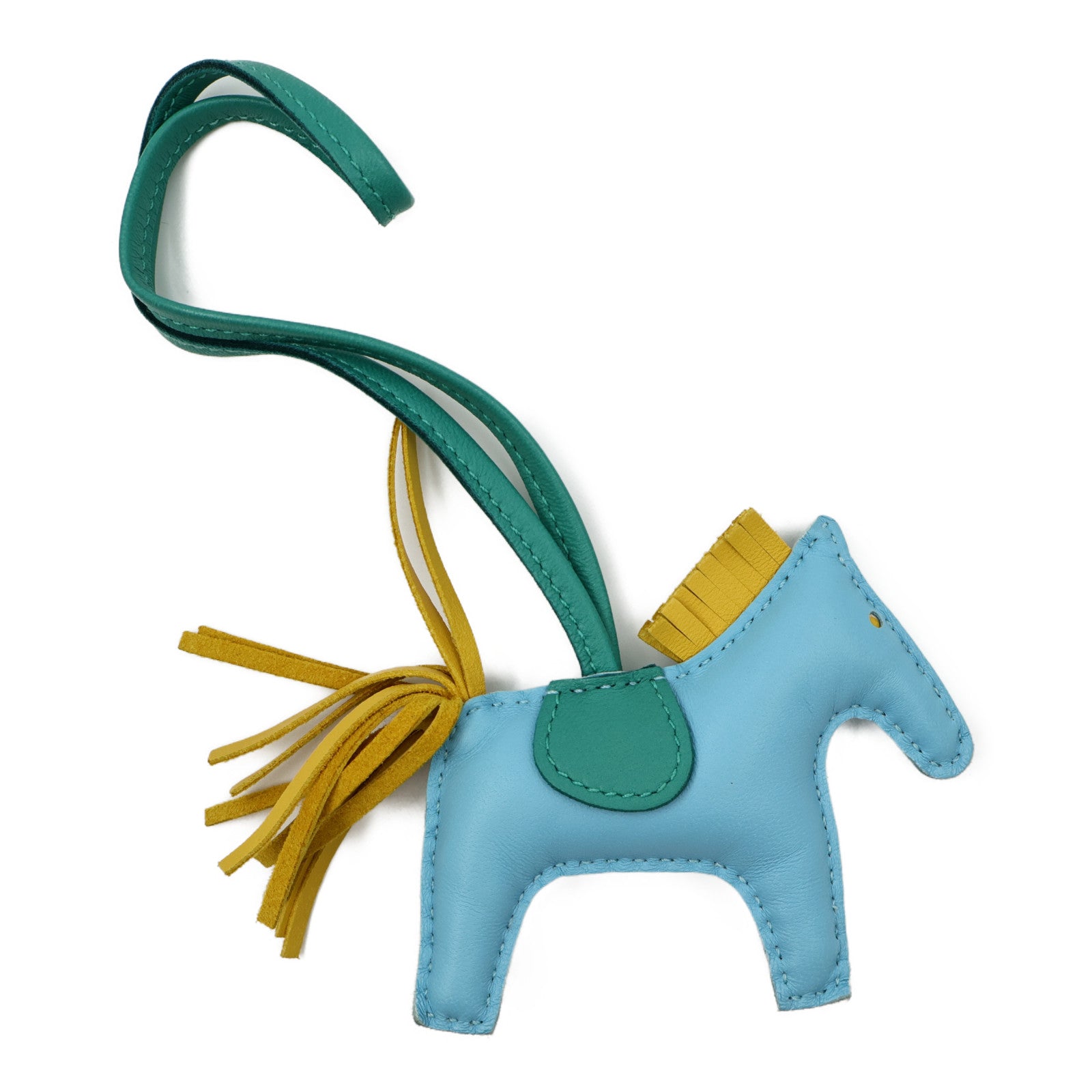 HERMES Milo皮革Rodeo PM掛飾