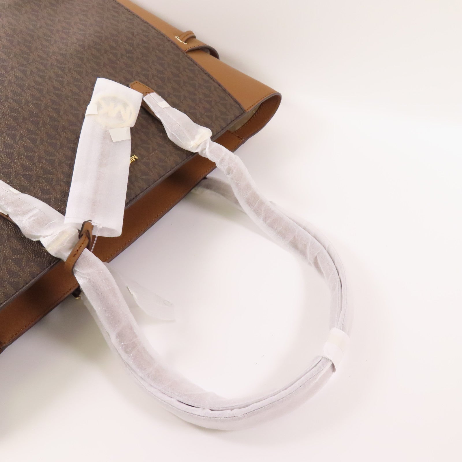 Michael Kors 牛皮皮革Tote Bag金扣手挽袋