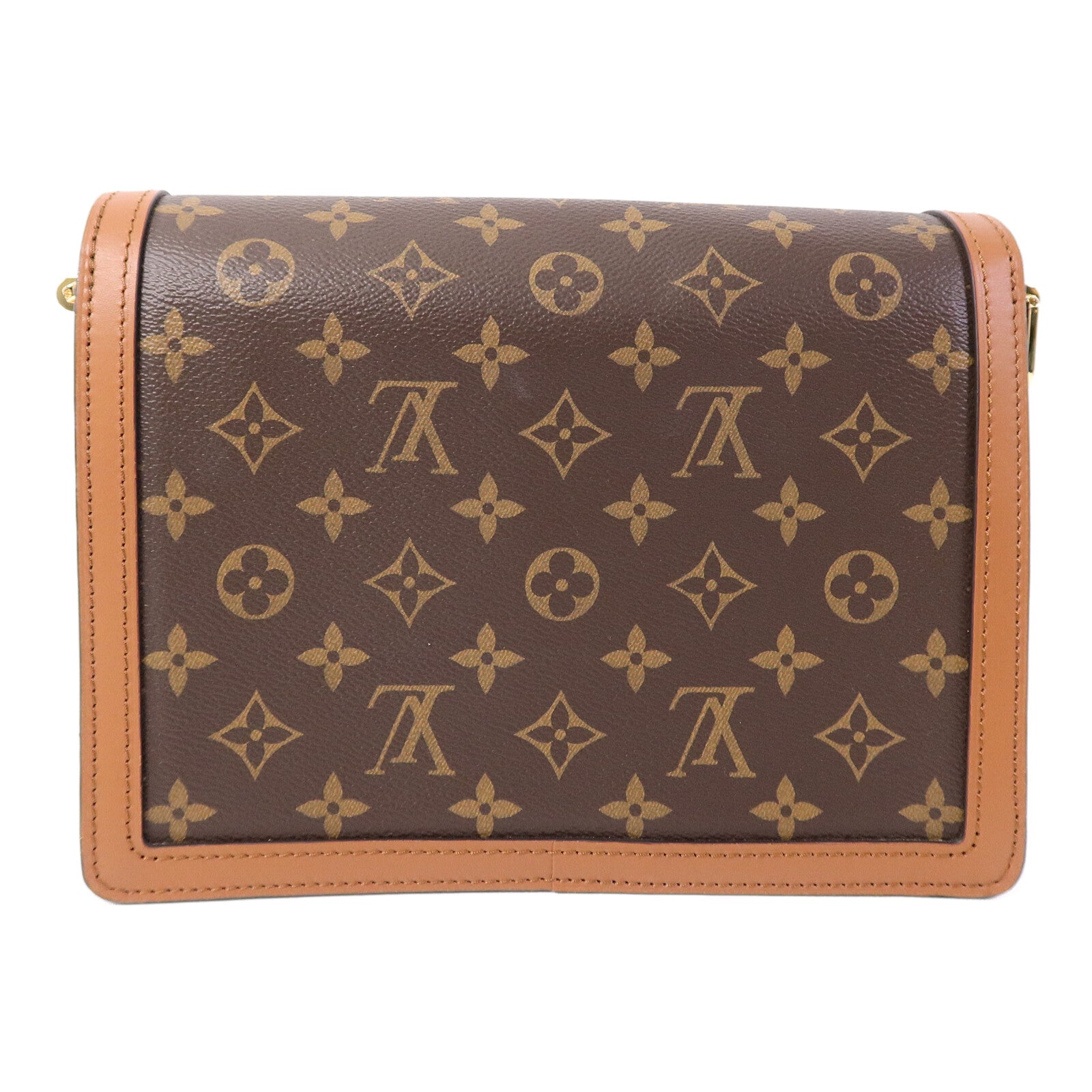 LOUIS VUITTON Monogram/Monogram Reverse Dauphine MM手挽肩背兩用袋