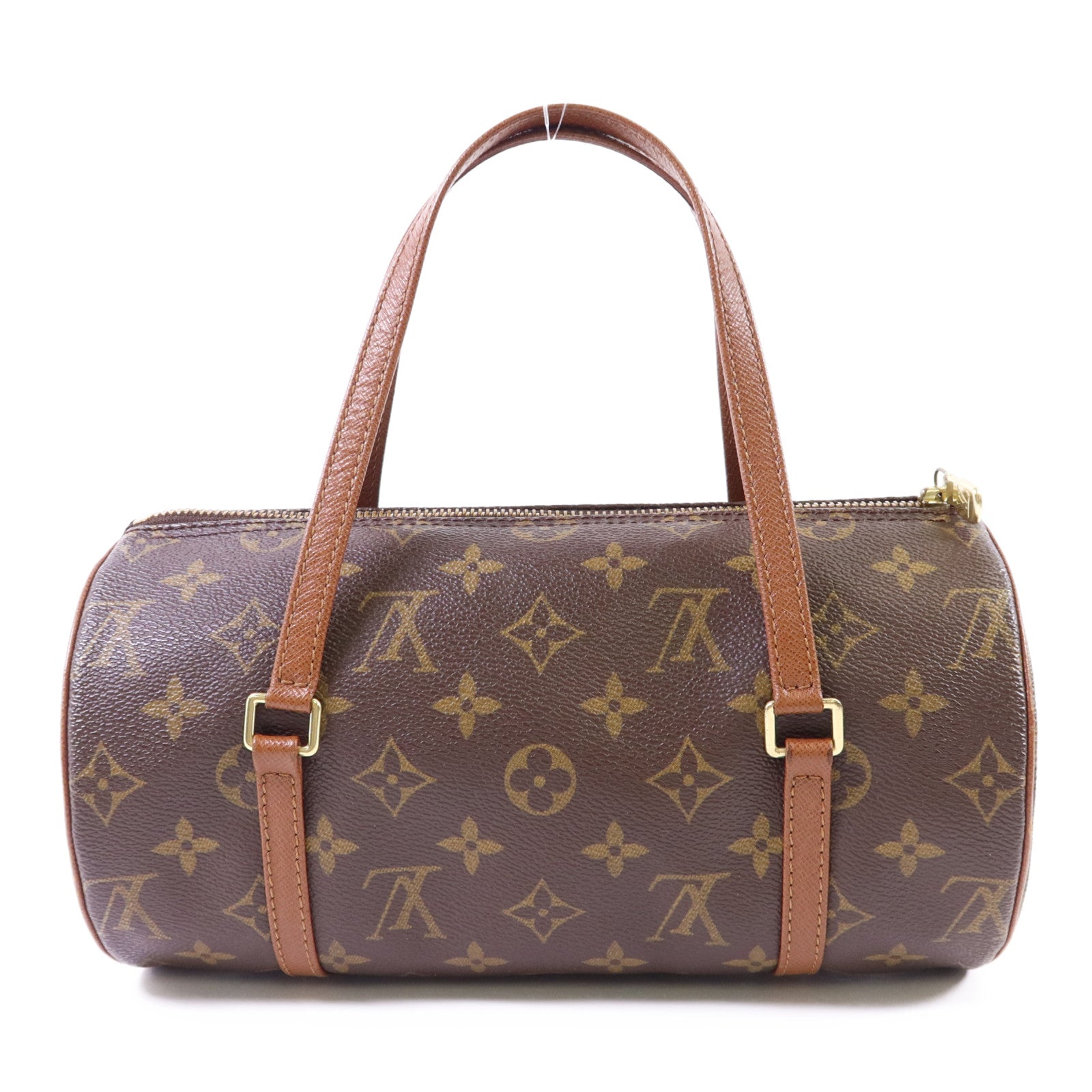 LOUIS VUITTON Monogram Papillon PM金扣手挽袋