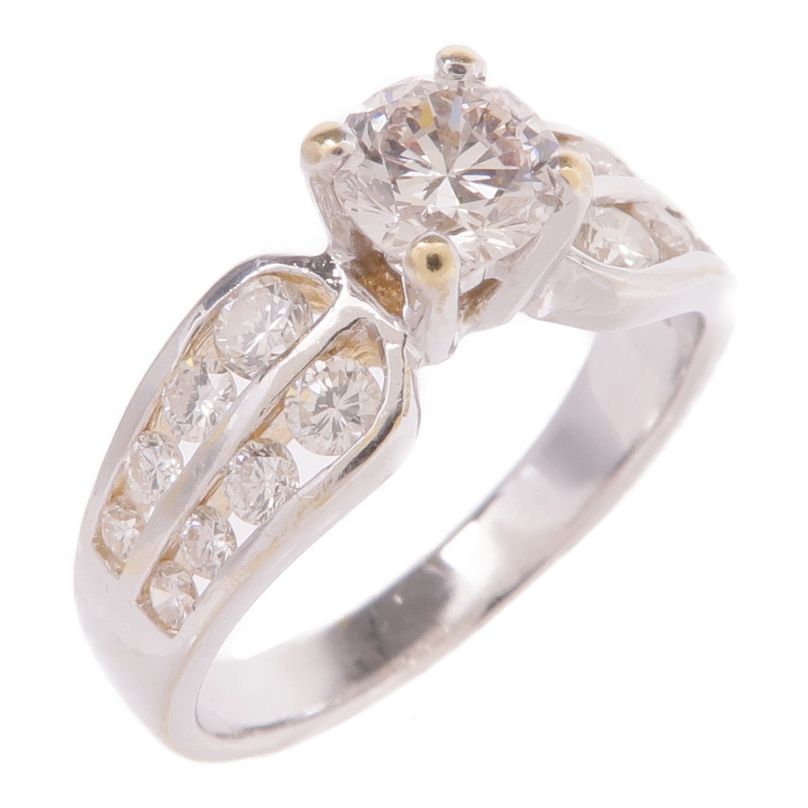 JEWELRY 18K白金Diamond Ring鑽石戒指US#6