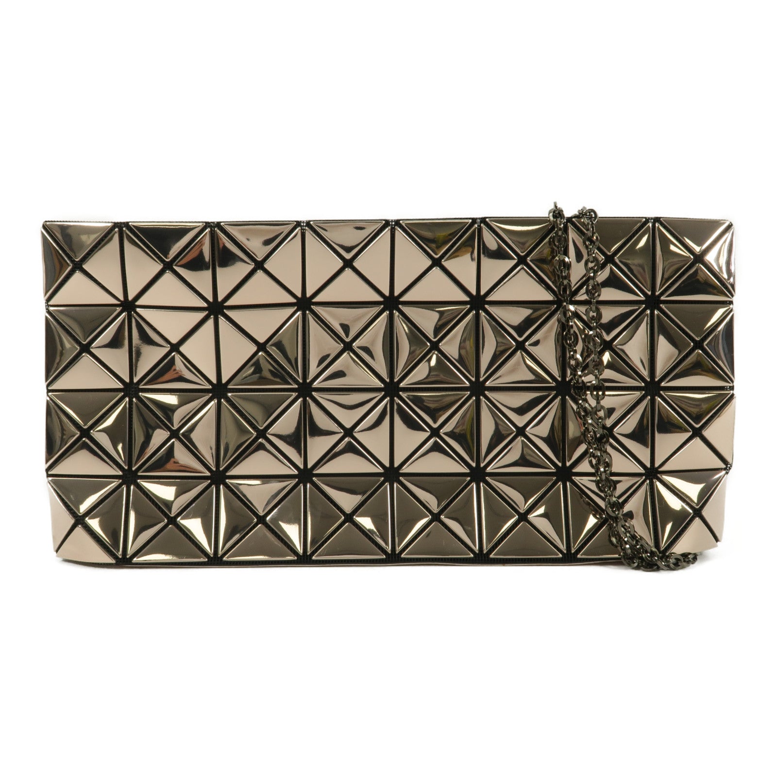 BAO BAO ISSEYMIYAKE PVC Shoulder Bag鏈帶肩背袋