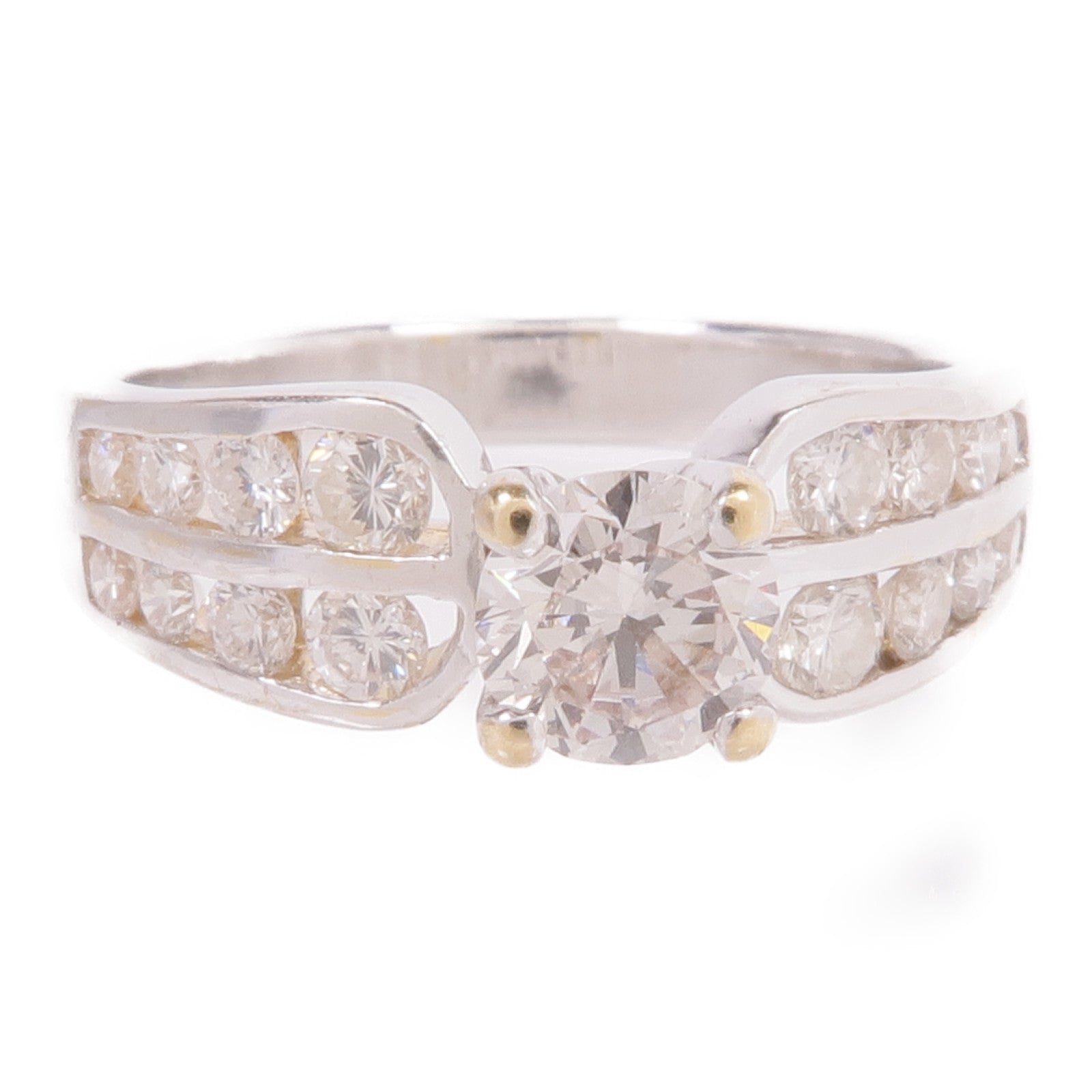 JEWELRY 18K白金Diamond Ring鑽石戒指US#6