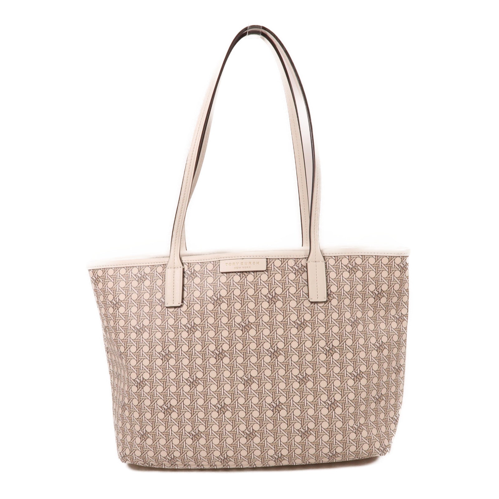 塗層帆布Shoulder Tote金扣肩背袋/手挽袋